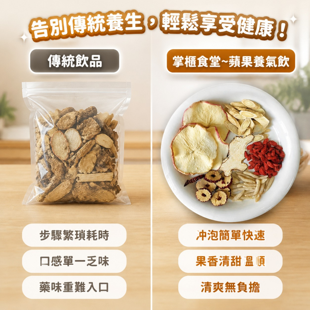 掌櫃食堂_蘋果黃耆漢方飲品 【桃園嚴選】-細節圖2