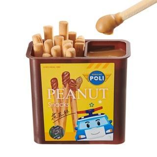 波力沾醬杯餅系列 (50g*6盒) POLI聯名 花生巧克力杯餅 嬌旺製菓 福源花生 沾醬杯 古早味零食 貝比斯特-細節圖4