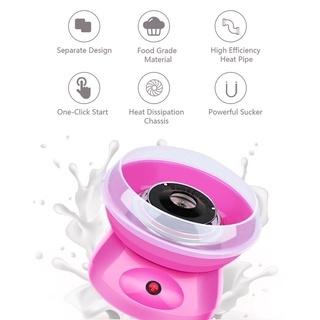 現貨臺灣用110V 兒童 迷你棉花糖機 迷你 電動 DIY家用棉花糖機 棉花糖機 自製 棉花糖 全自動 彩色棉花糖機-細節圖4