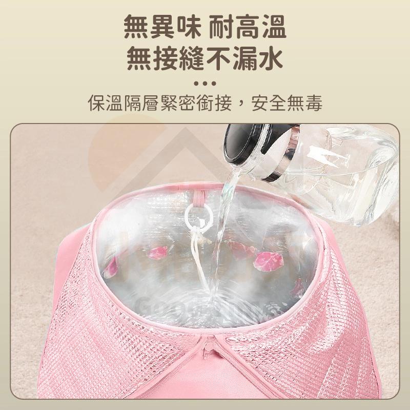 高桶折疊泡腳桶 泡腳桶 摺疊泡腳桶 泡腳袋 泡腳盆 水桶 摺疊水桶 水袋 折疊泡腳 泡足桶 足浴桶-細節圖8