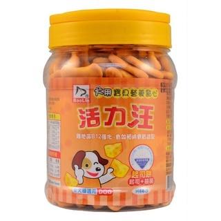 葳葳生活選物 免運🐶  活力汪  狗餅乾  起士餅+益菌/牛奶餅+鈣/蔬菜餅/  狗零食 活力汪小饅頭 寶麟寵物-細節圖2