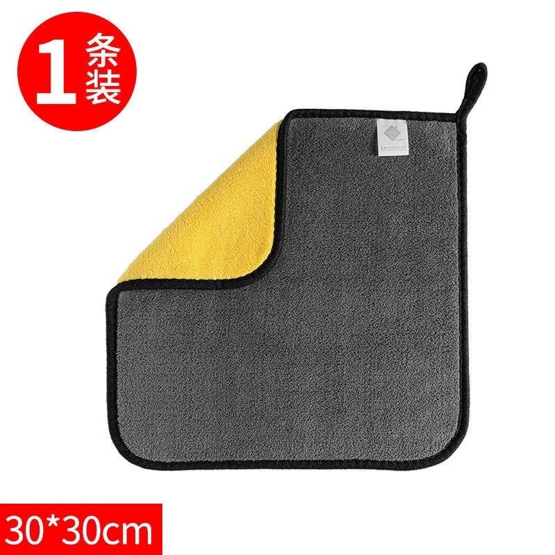 現貨擦車巾 洗車毛巾 加厚雙面毛巾 不掉色 毛巾 車載用品 擦車布 吸水 洗車巾 車用毛巾 超細纖維 複合吸水布 珊瑚絨-細節圖2