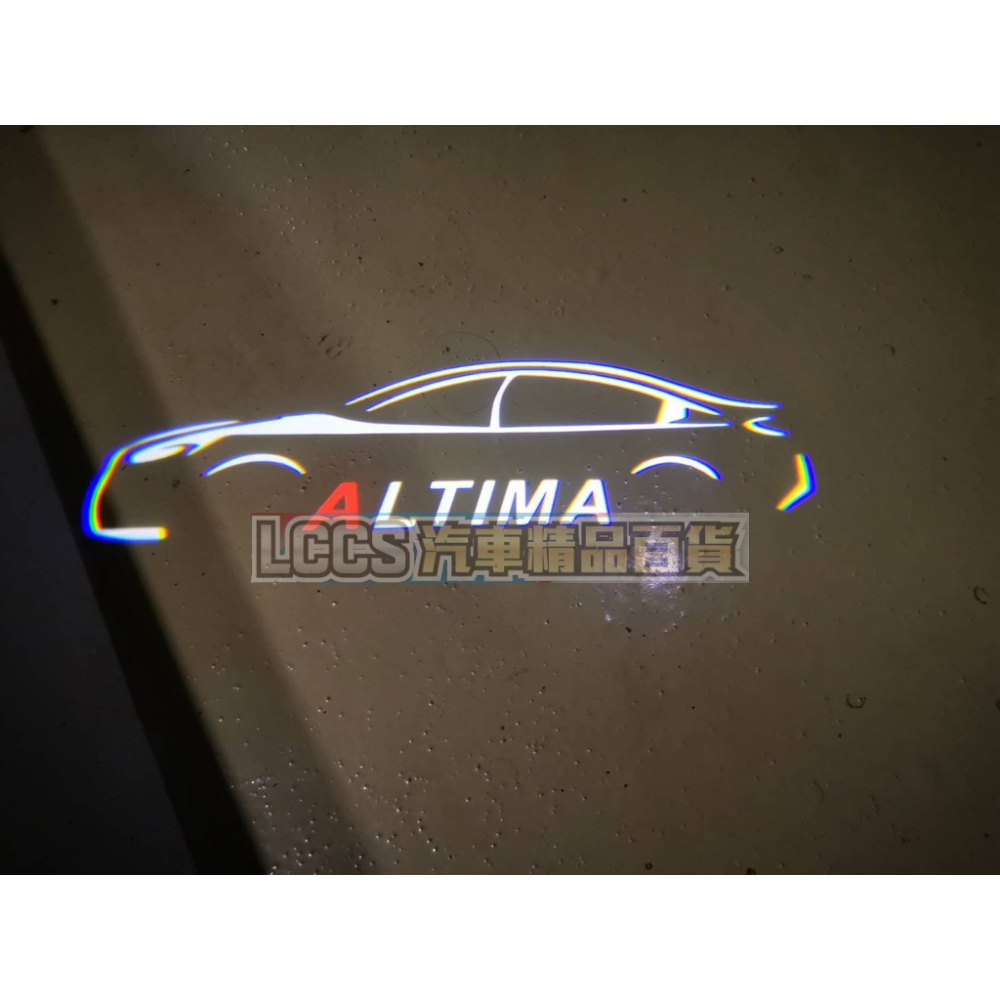 (現貨)2019-2021 Nissan Altima專車專用迎賓燈 照地燈 投影燈