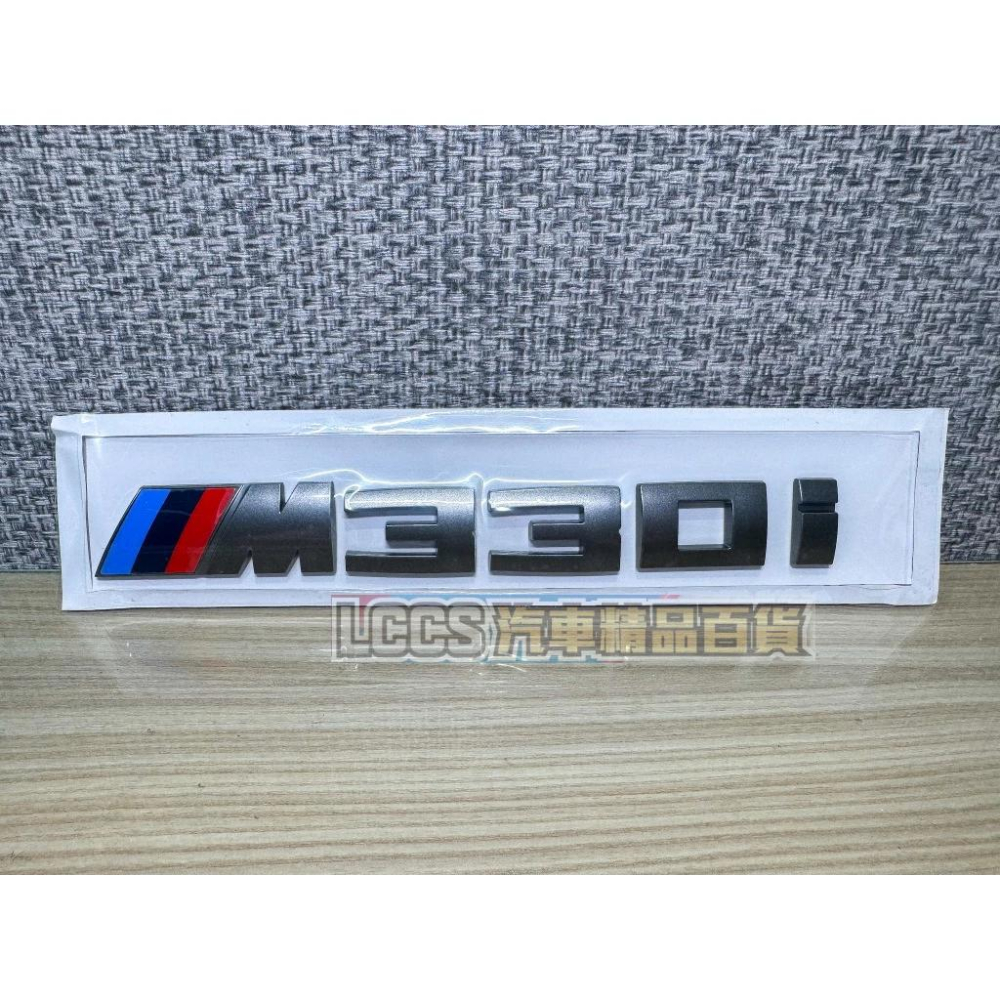 台灣現貨 BMW 鈦灰色 M標 車標 字標 M330i  M340i  M530i  M540i M550i M140i-細節圖4