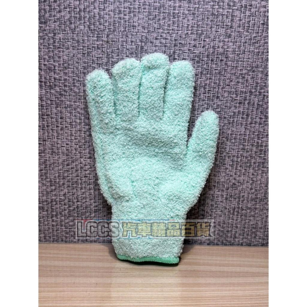 台灣現貨 珊瑚絨洗車手套 五指洗車手套 輪圈手套 輪框洗車手套 汽車清潔工具-細節圖6