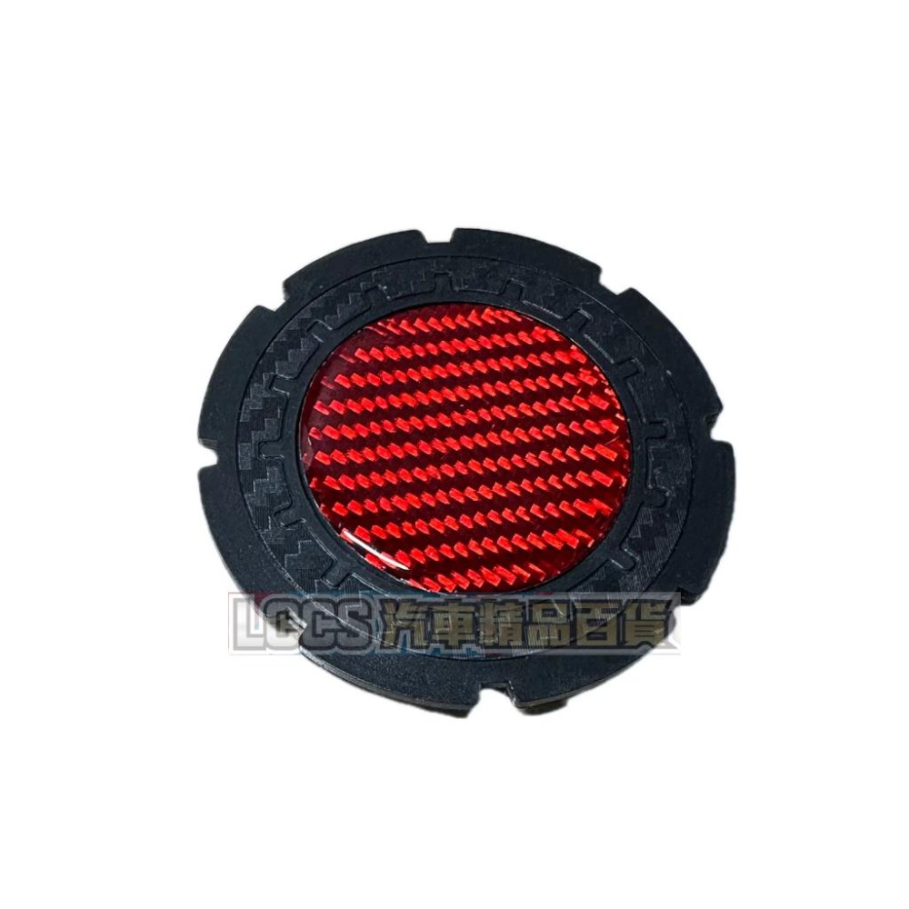 現貨 全車系通用真碳纖維汽車杯墊 三色可選  Nissan Ford Toyota Mazda Benz BMW MG-細節圖4