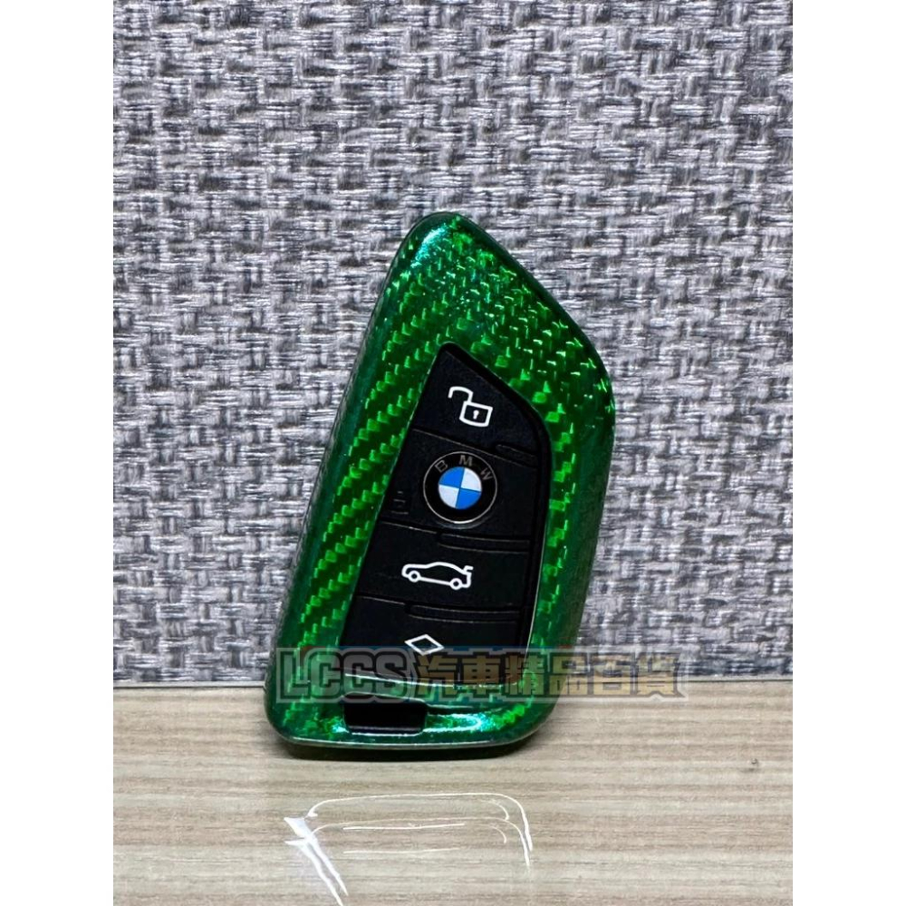 台灣現貨 高品質 高質感BMW G世代專用鍛造碳 碳纖維鑰匙殼X1 X3 X4 X5 X6 G20 G21 G26-細節圖2