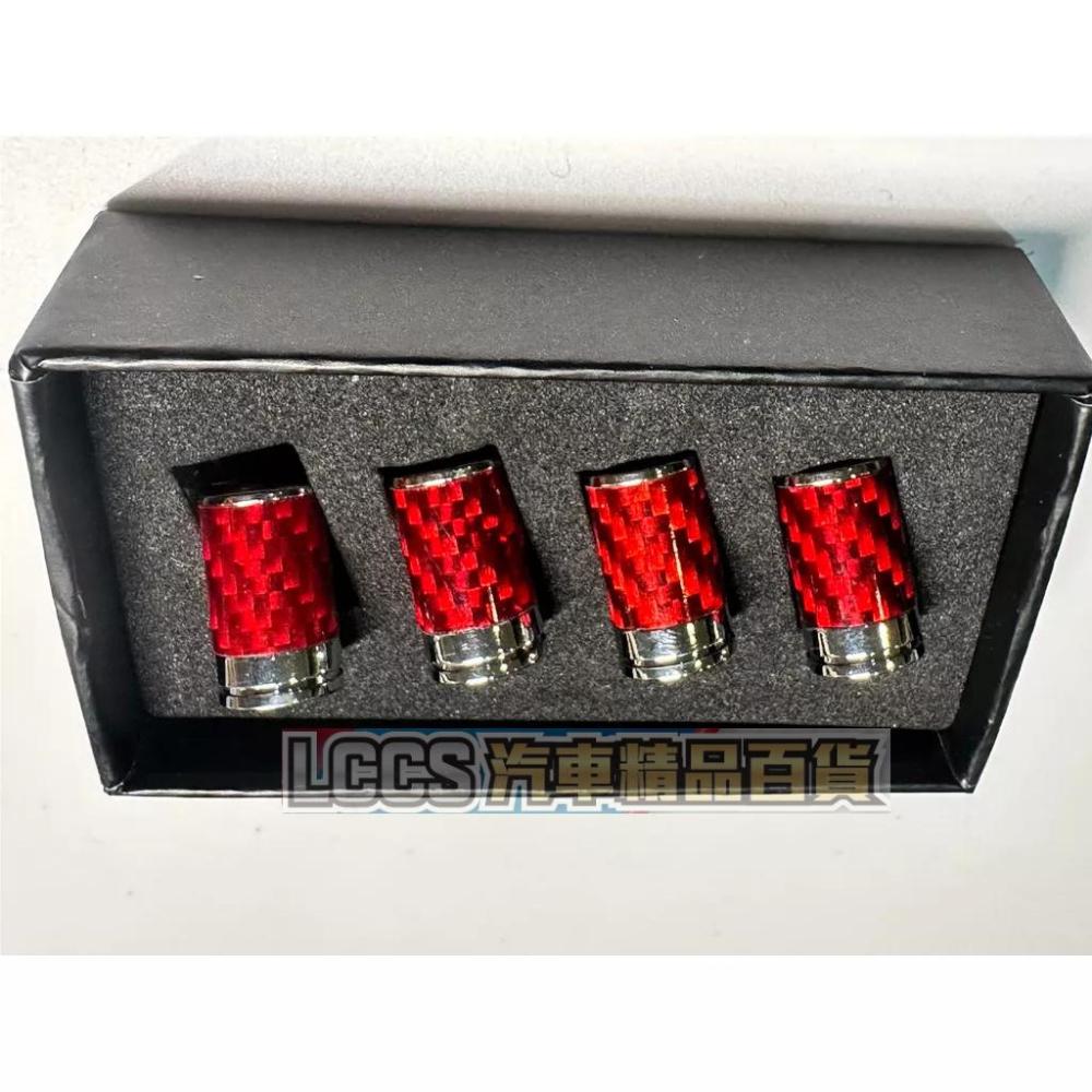 台灣現貨 MG車系通用鋅合金紅色包覆真碳纖維氣嘴蓋 MG HS PHEV 名爵-細節圖3