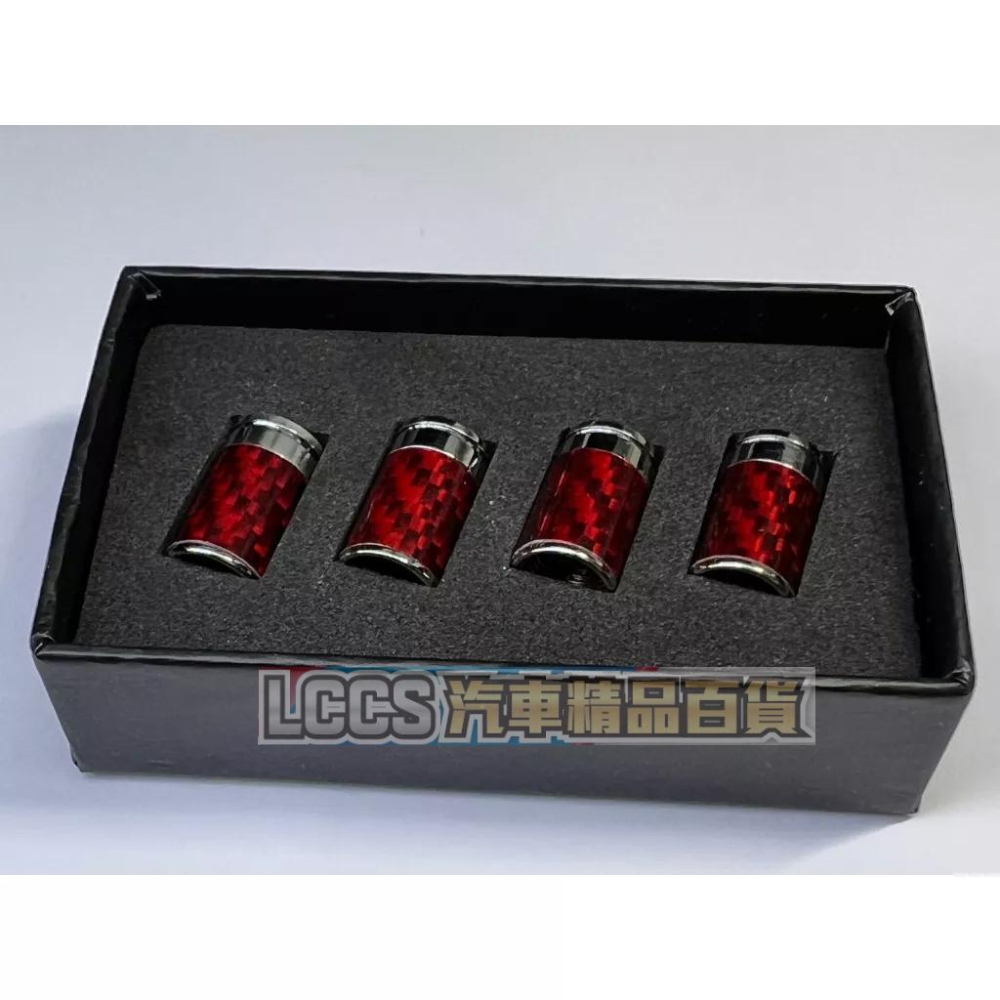 台灣現貨 MG車系通用鋅合金紅色包覆真碳纖維氣嘴蓋 MG HS PHEV 名爵-細節圖6