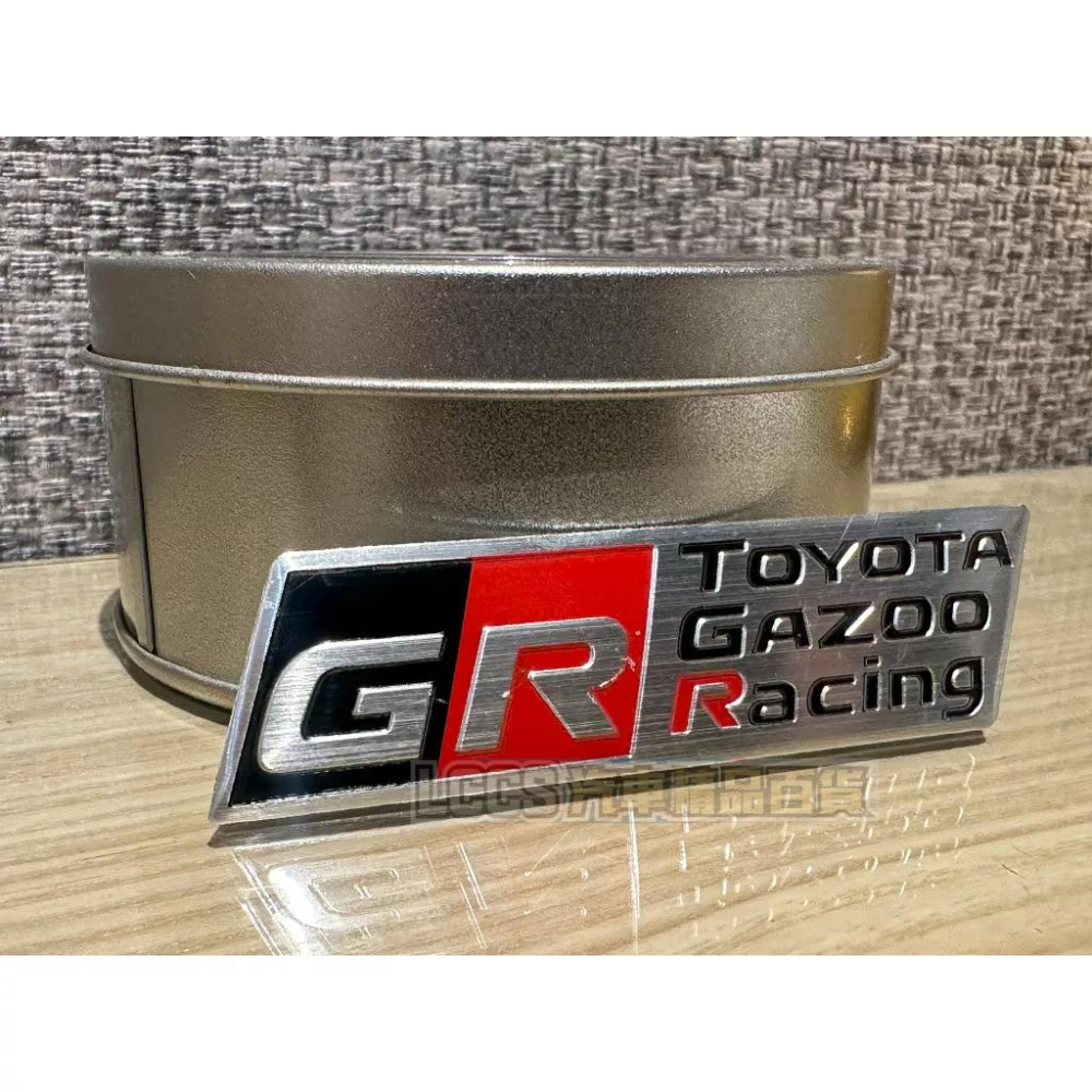 台灣現貨 TOYOTA 豐田GR TOYOTA GAZOO Racing金屬小標 改裝車標 車貼 汽車貼紙-細節圖2