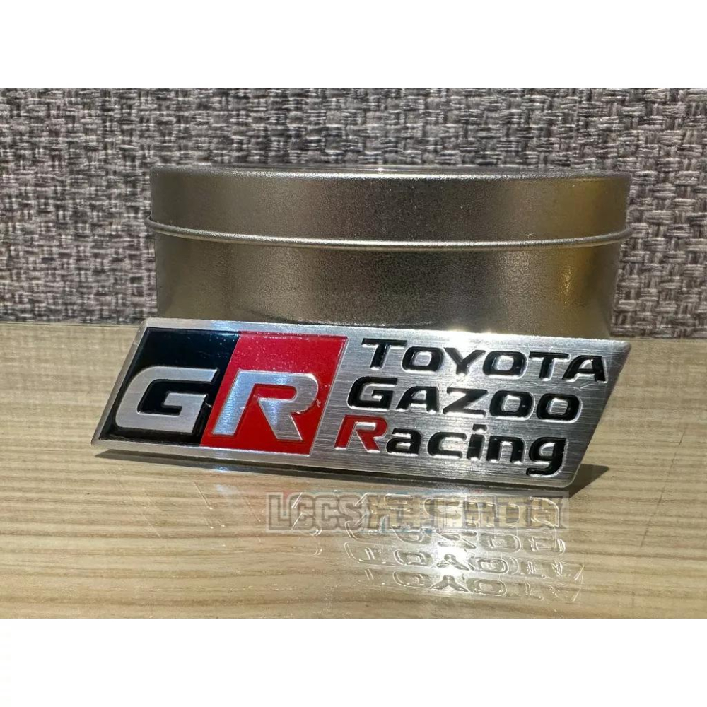 台灣現貨 TOYOTA 豐田GR TOYOTA GAZOO Racing金屬小標 改裝車標 車貼 汽車貼紙-細節圖3