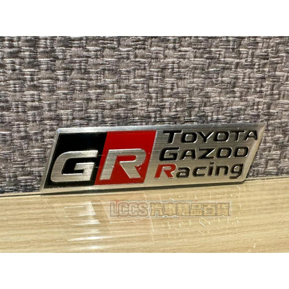 台灣現貨 TOYOTA 豐田GR TOYOTA GAZOO Racing金屬小標 改裝車標 車貼 汽車貼紙-細節圖5