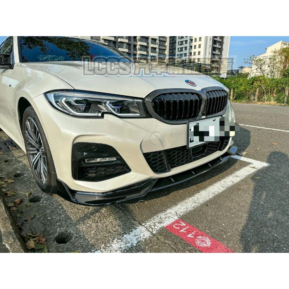 台灣現貨 BMW 寶馬G20 G21 新3系列 三件式前下巴 定風翼 空力套件因材積關係一單只能下一筆-細節圖2