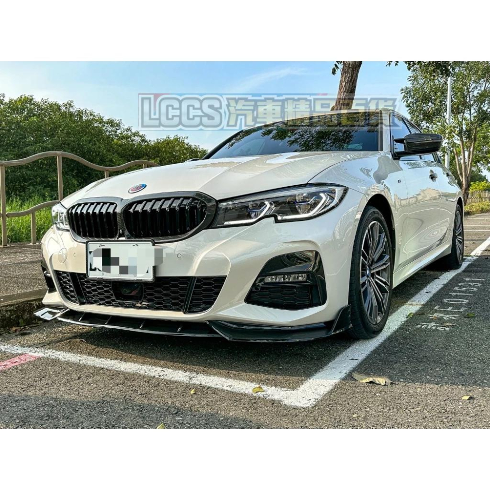 台灣現貨 BMW 寶馬G20 G21 新3系列 三件式前下巴 定風翼 空力套件因材積關係一單只能下一筆-細節圖4