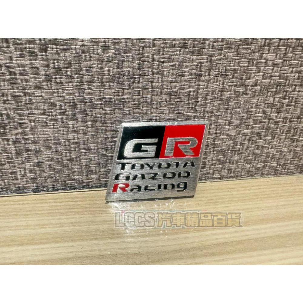 台灣現貨 TOYOTA 豐田GR TOYOTA GAZOO RACING金屬小標 改裝車標 車貼 汽車貼紙-細節圖3