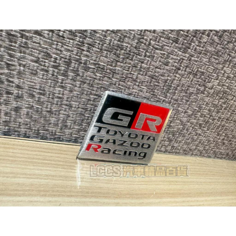 台灣現貨 TOYOTA 豐田GR TOYOTA GAZOO RACING金屬小標 改裝車標 車貼 汽車貼紙-細節圖5