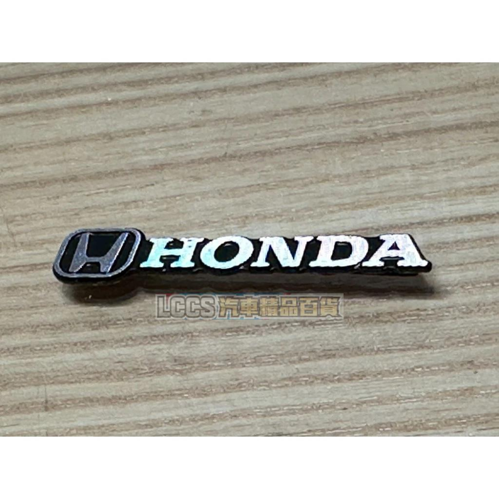 台灣現貨 Honda 鋁製汽車小標  車貼 汽車貼紙 隨意貼 內裝儀表板方向盤貼-細節圖3