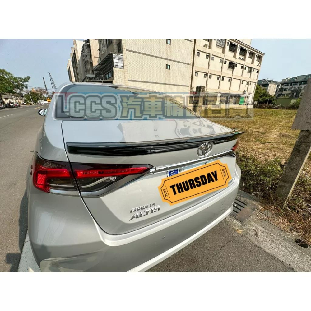 現貨 2019-2023  TOYOTA 12代Altis專用鴨尾 尾翼  刀鋒樣式-細節圖2