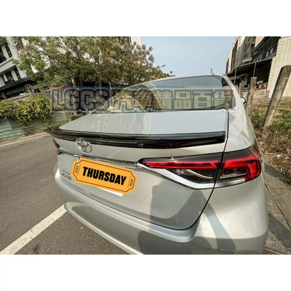 現貨 2019-2023  TOYOTA 12代Altis專用鴨尾 尾翼  刀鋒樣式-細節圖5