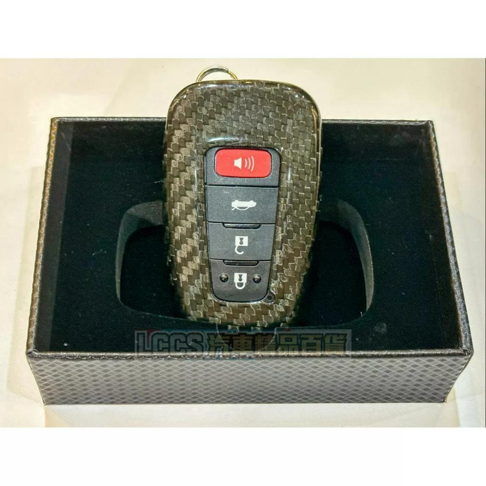 台灣現貨 Toyota專用碳纖維 正卡夢鑰匙殼/鑰匙套Altis CHR RAV4 Cross Vios-細節圖3