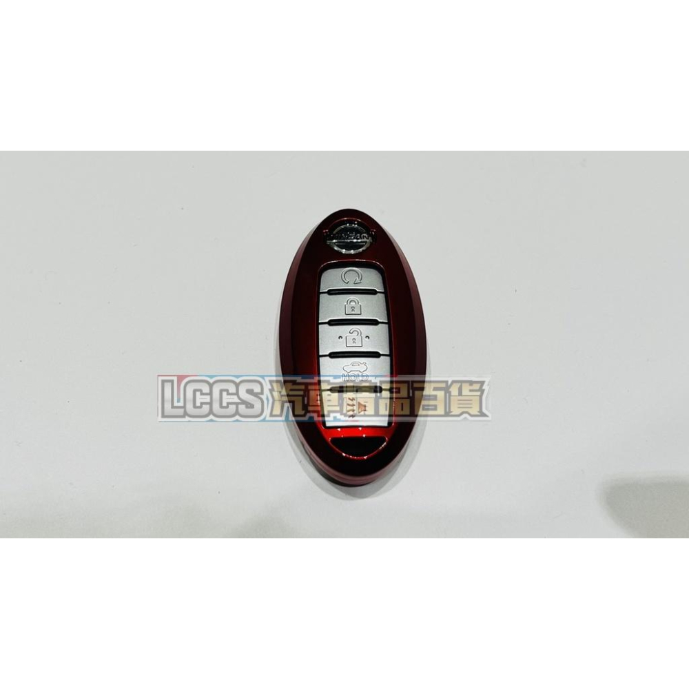 現貨 Nissan專用天際紅烤漆鑰匙殼Altima Juke KICKS TIIDA X-Trail Sentra-細節圖5