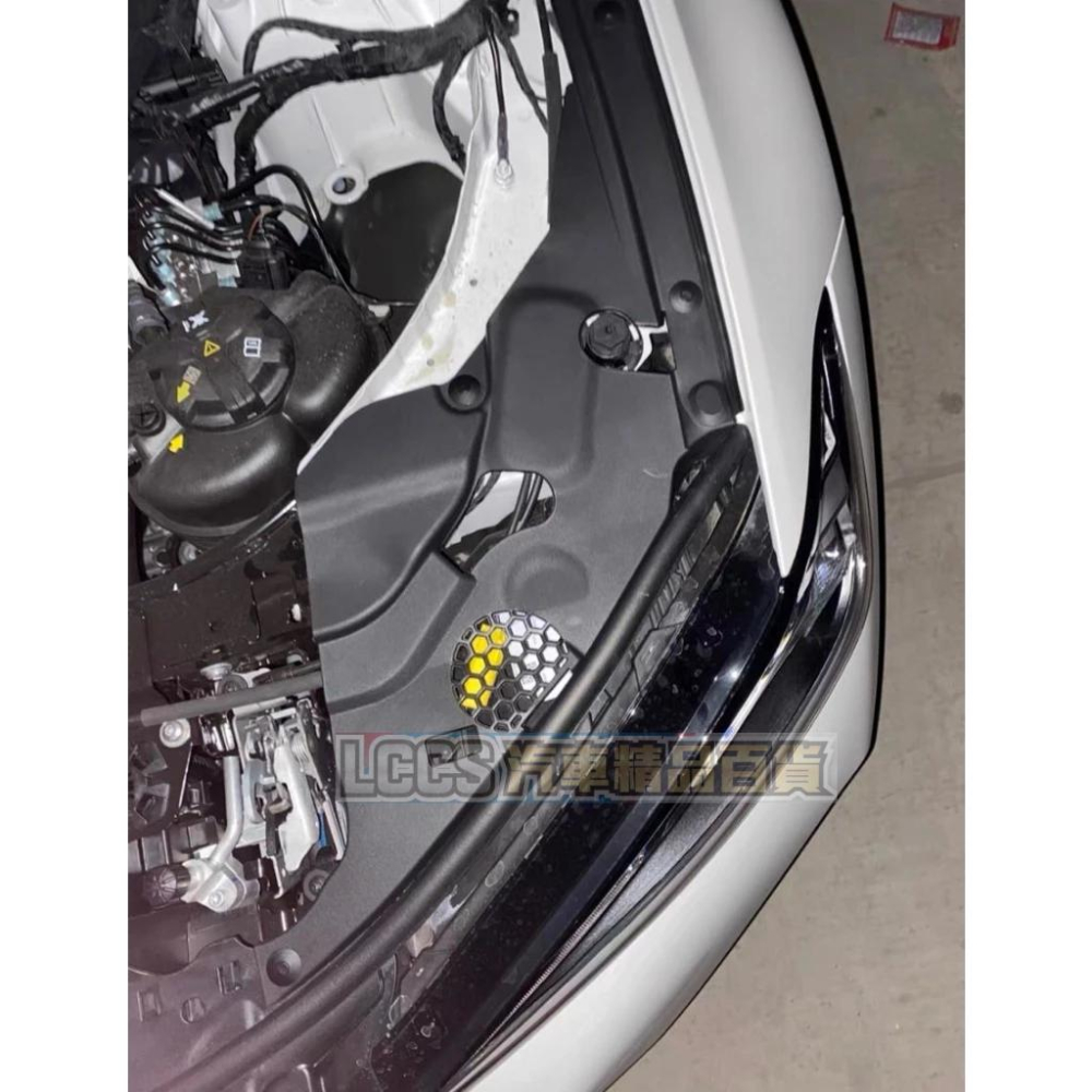 台灣現貨 BMW 寶馬 適用新3系列G20 G21大燈蓋板 頭燈蓋板 上蓋板 引擎室大燈護板-細節圖5