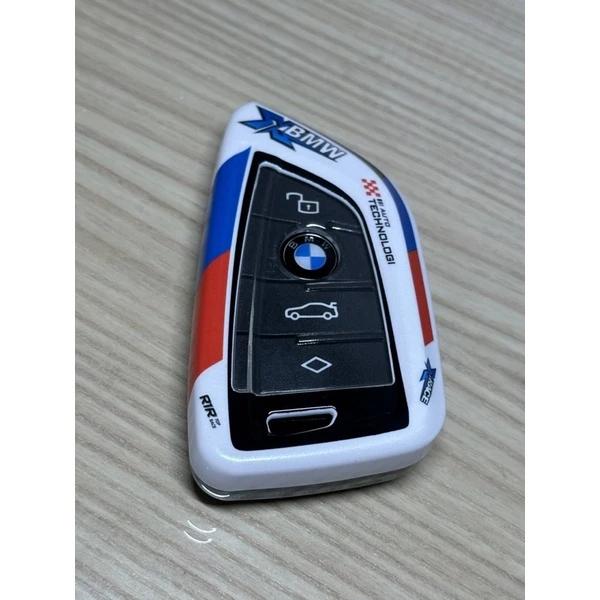 台灣現貨 BMW彩繪鑰匙殼 鑰匙套 G世代適用G20 G21 G30 318 320 330 G02 G03 G04-細節圖4