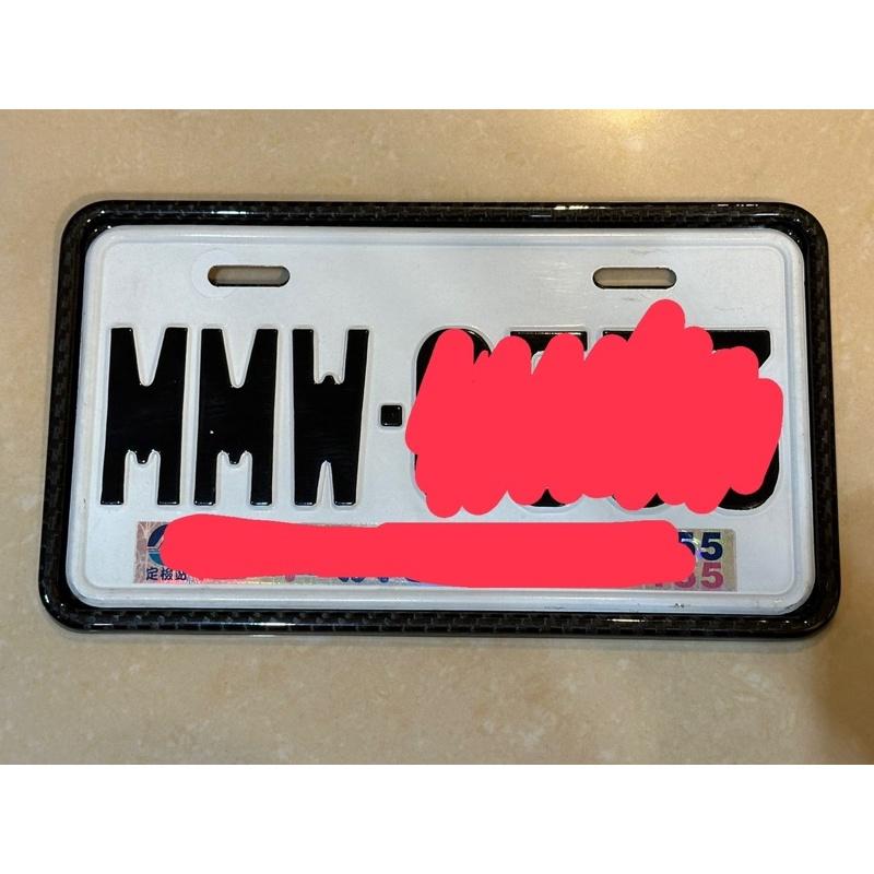 現貨 七碼真碳纖維牌框 正卡夢車牌框 大牌框 牌框 牌照框 CARBON 車牌框 碳纖維牌框 機車牌框-細節圖9