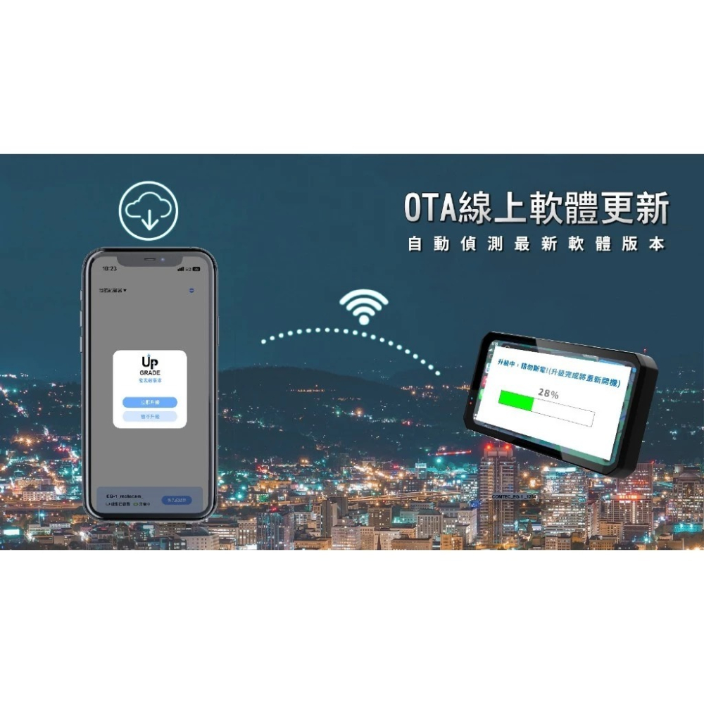 COMTEC CP-1 PRO快拆版機車CarPlay 行車+測速+胎壓 [送硬殼包+防塵罩+128G+硅膠保護套]-細節圖7