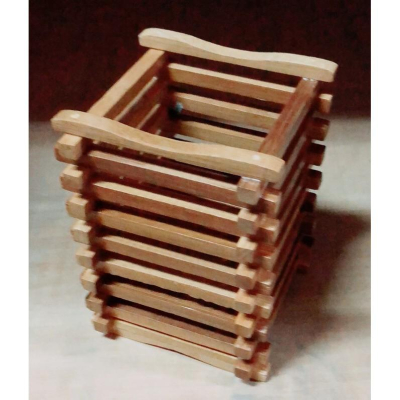 方形竹筷筒 筷筒 筷子 竹筷 竹籠 筷籠