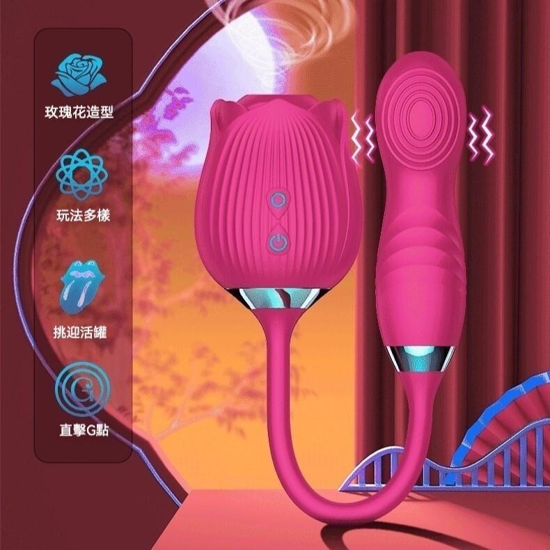 𝒮𝑒𝓍𝓎 𝒩𝒾𝑔𝒽𝓉 吸吮震動 女用按摩棒 自慰棒 高潮 自動伸縮 G點 高頻震動 磁吸充電 情趣用具-細節圖2