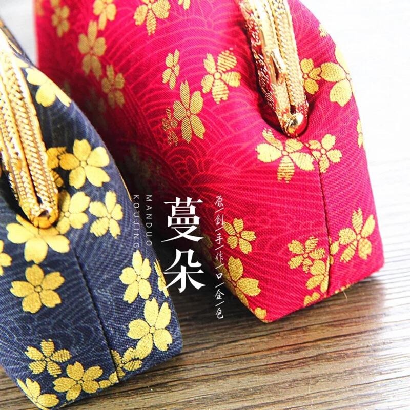 媽祖托夢叫你買➿業務送禮最佳選擇，實品美到嫑嫑的👉🏼和風10.5公分扣式零錢包 扣式口金包 扣式包 比拉鍊零錢包好用-細節圖4