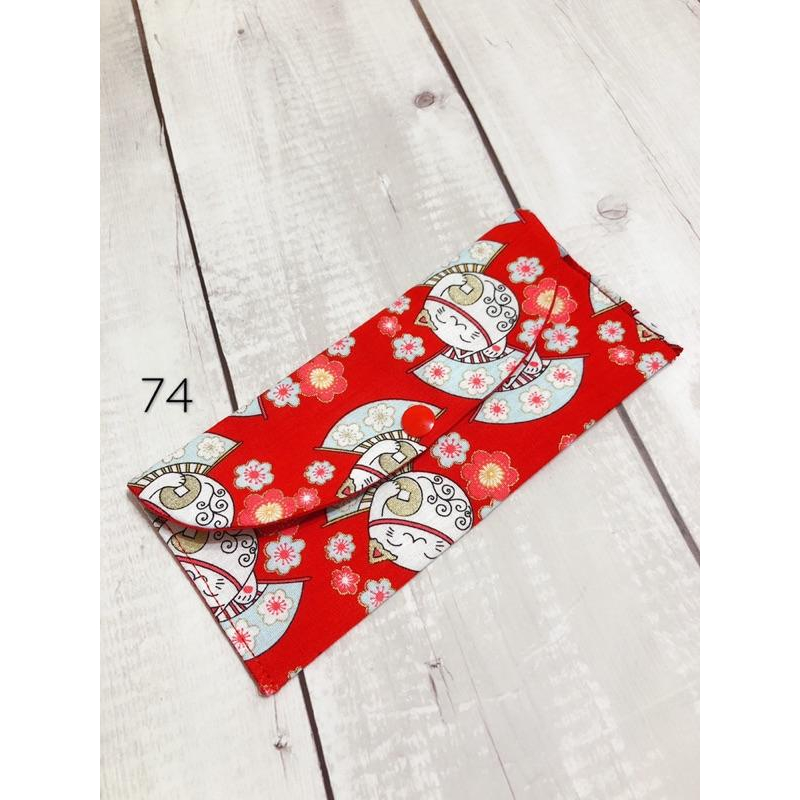 現貨🧧布紅包袋 存摺收納袋 💥手工製作 重複使用💥 手作喜氣布紅包袋 存摺收納袋 燙金布紅包袋-細節圖4