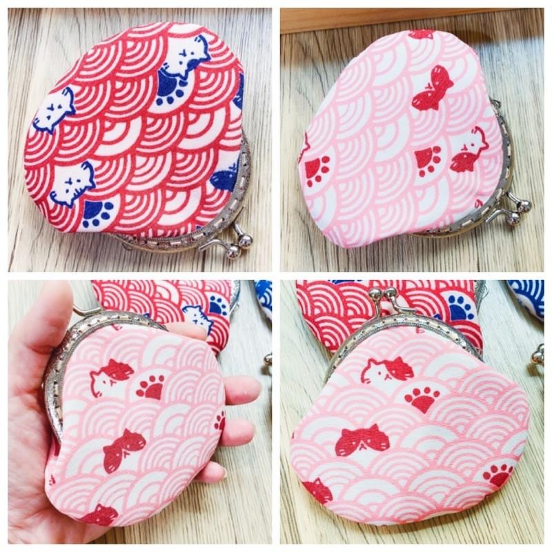 8.5cm 10.5cm手作口金零錢包 復古時尚簡約 交換禮物 母親節禮物 客製化 日式和風-細節圖5