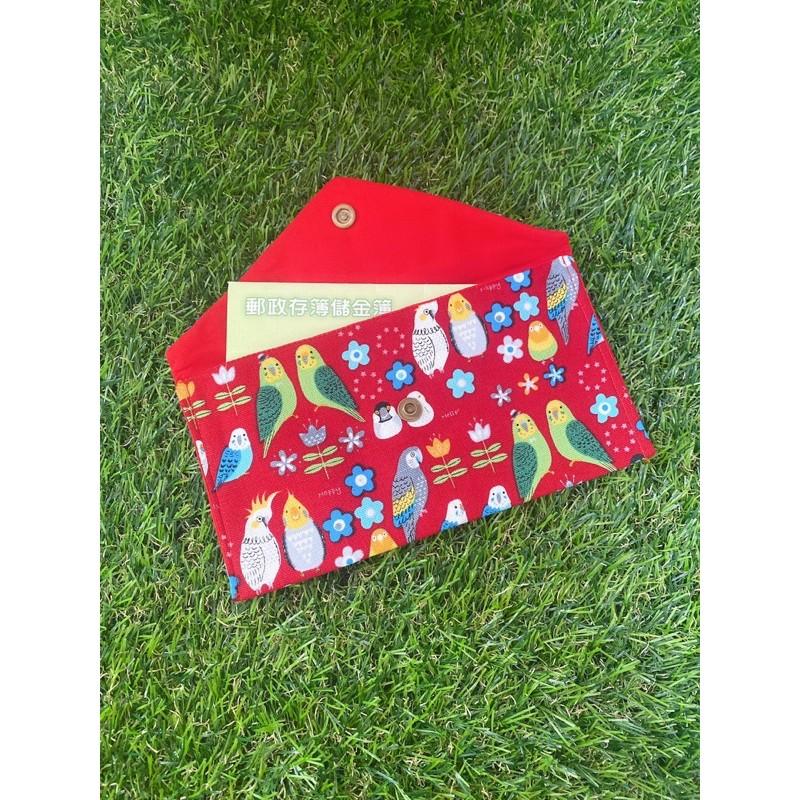 布紅包袋 手作紅包袋 鸚鵡 環保耐用 可放存摺 護照 發票-細節圖3