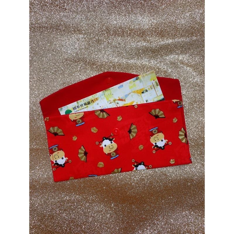紅包袋「現貨」手工製作新年紅包袋，可當存摺收納袋和口罩收納袋-細節圖4