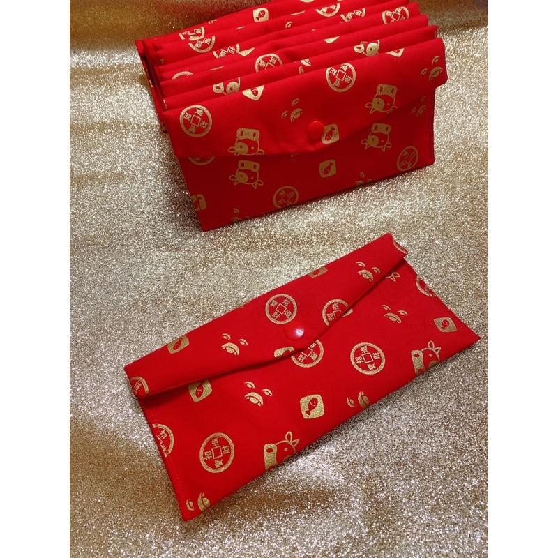 紅包袋「現貨」手工製作新年紅包袋，可當存摺收納袋和口罩收納袋-細節圖6