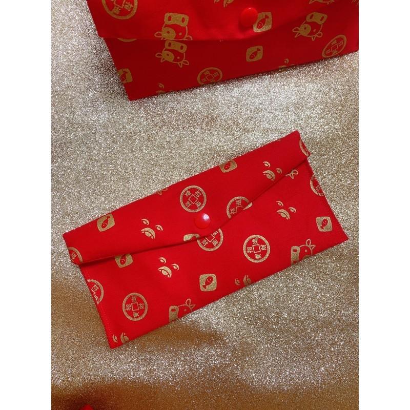 紅包袋「現貨」手工製作新年紅包袋，可當存摺收納袋和口罩收納袋-細節圖7