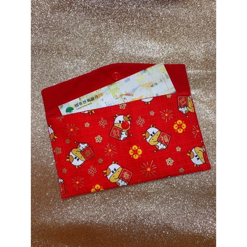 現貨🧧布紅包袋💥手工製作 重複使用💥 手作喜氣布紅包袋 手工製作 燙金布紅包袋、存摺收納袋、口罩收納袋-細節圖4