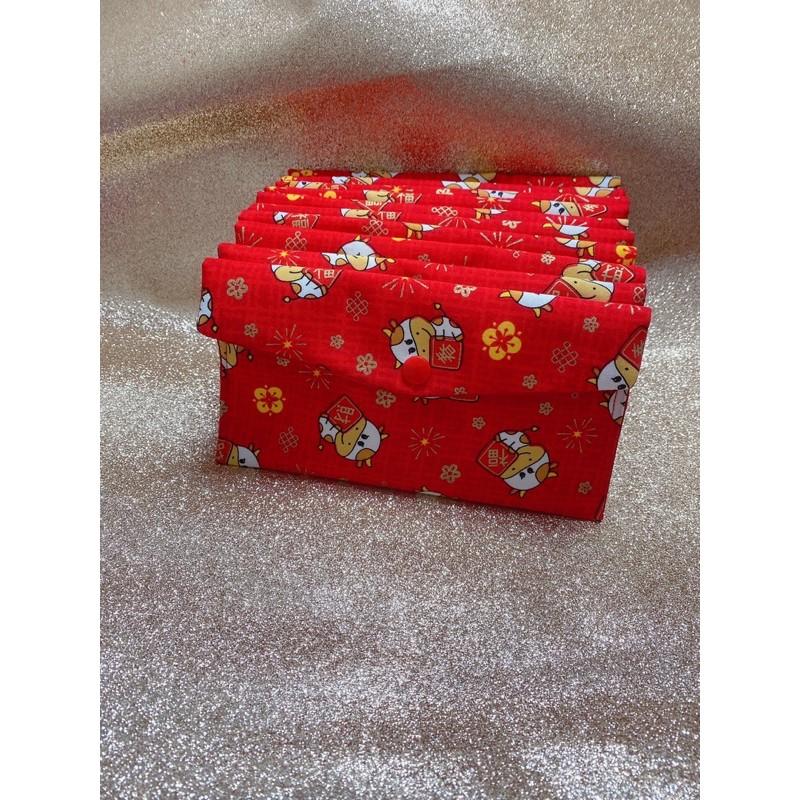 現貨🧧布紅包袋💥手工製作 重複使用💥 手作喜氣布紅包袋 手工製作 燙金布紅包袋、存摺收納袋、口罩收納袋-細節圖5