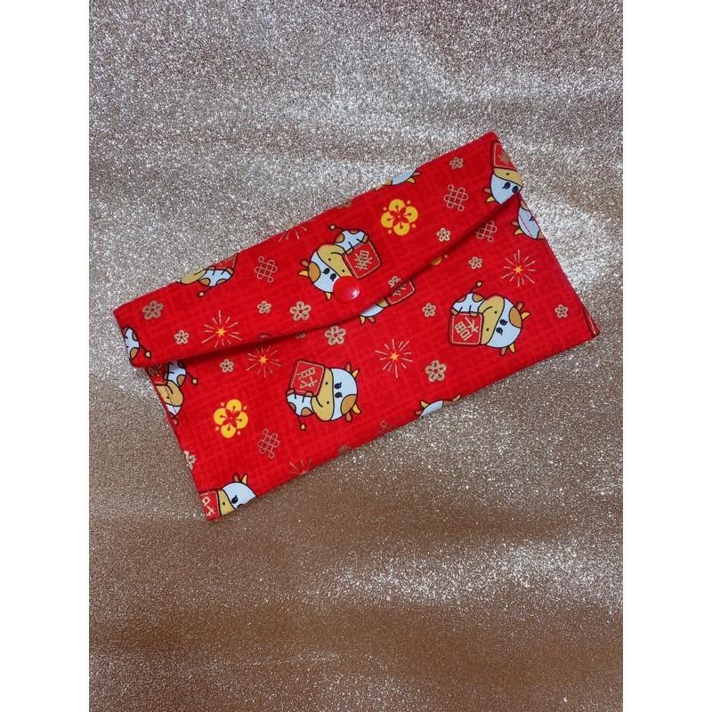 現貨🧧布紅包袋💥手工製作 重複使用💥 手作喜氣布紅包袋 手工製作 燙金布紅包袋、存摺收納袋、口罩收納袋-細節圖6