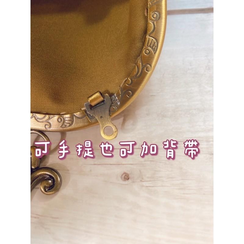 梅花提手復古口金包 水晶包 晚宴包 手提斜背兩用 花色自選 可手提斜背、原創手作 旗袍包 母親節禮物-細節圖3