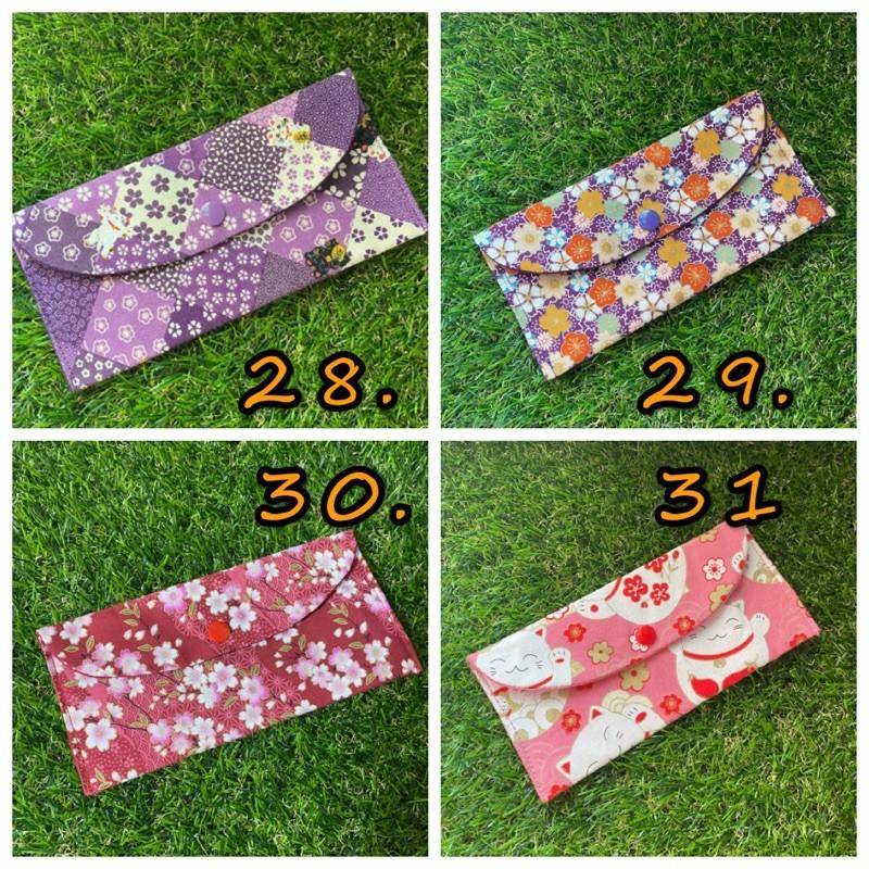 💥現貨💥手作 布紅包袋 重複使用 存摺收納袋💥手工製作 環保耐用💥 手作喜氣布紅包袋 文具收納袋 口罩收納-細節圖4