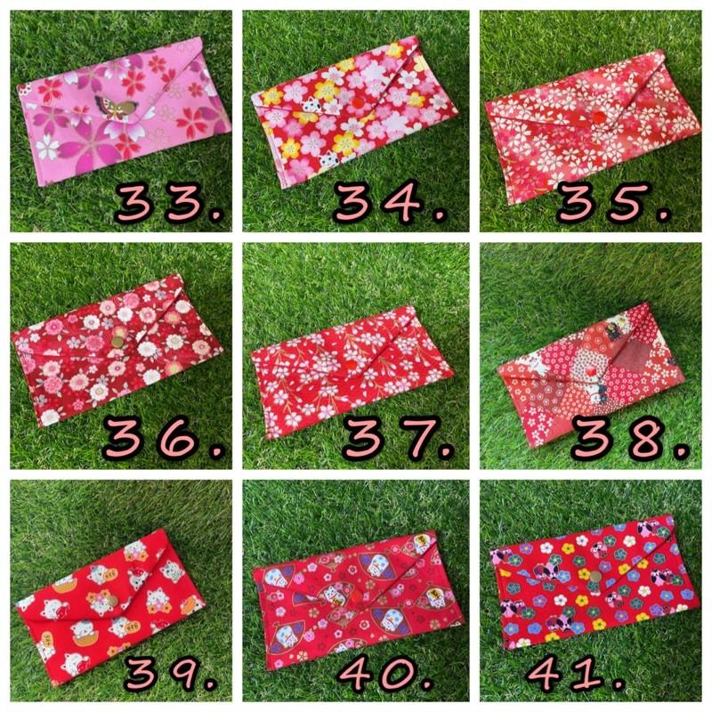 💥現貨💥手作 布紅包袋 重複使用 存摺收納袋💥手工製作 環保耐用💥 手作喜氣布紅包袋 文具收納袋 口罩收納-細節圖6