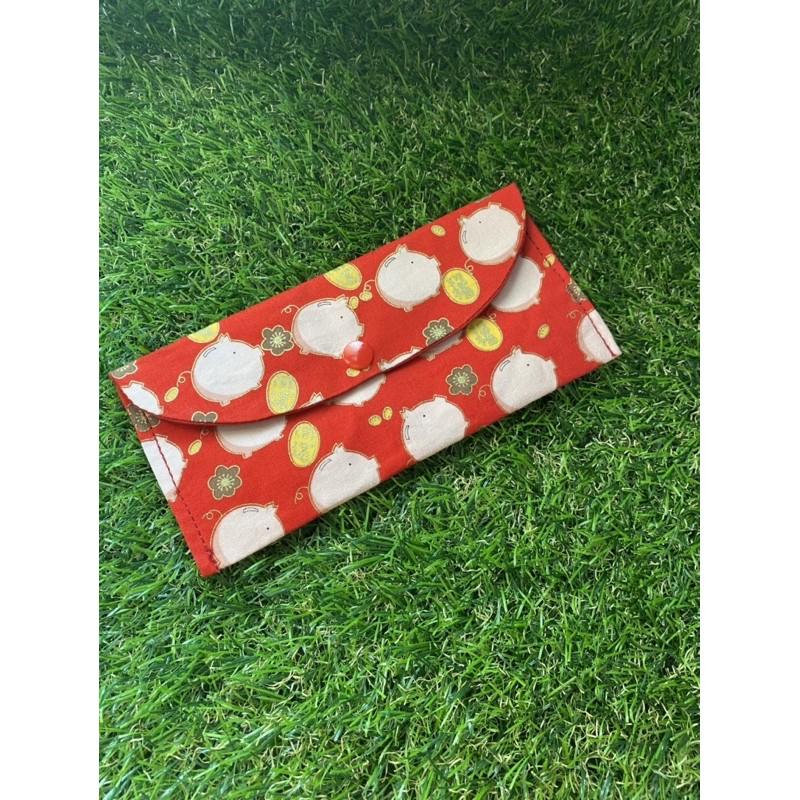 現貨 紅包袋 口罩收納袋 買十送一（隱藏版）布紅包袋 手工製作燙金布紅包袋 可收納鈔票 橫式紅包袋 口罩收納包-細節圖5