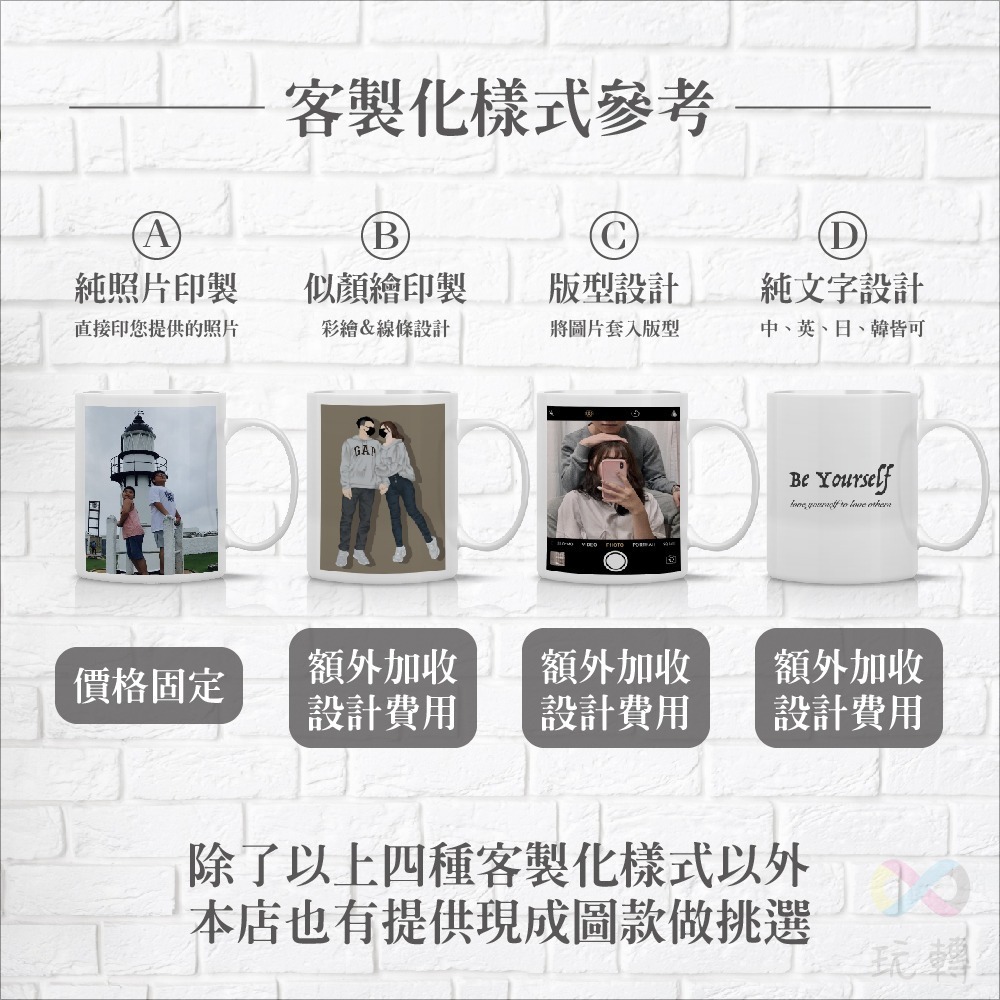 【來圖客製化下單處】客製化馬克杯 一件可印 畢業紀念品 送禮 禮物 陶瓷杯 茶杯 水杯-細節圖3