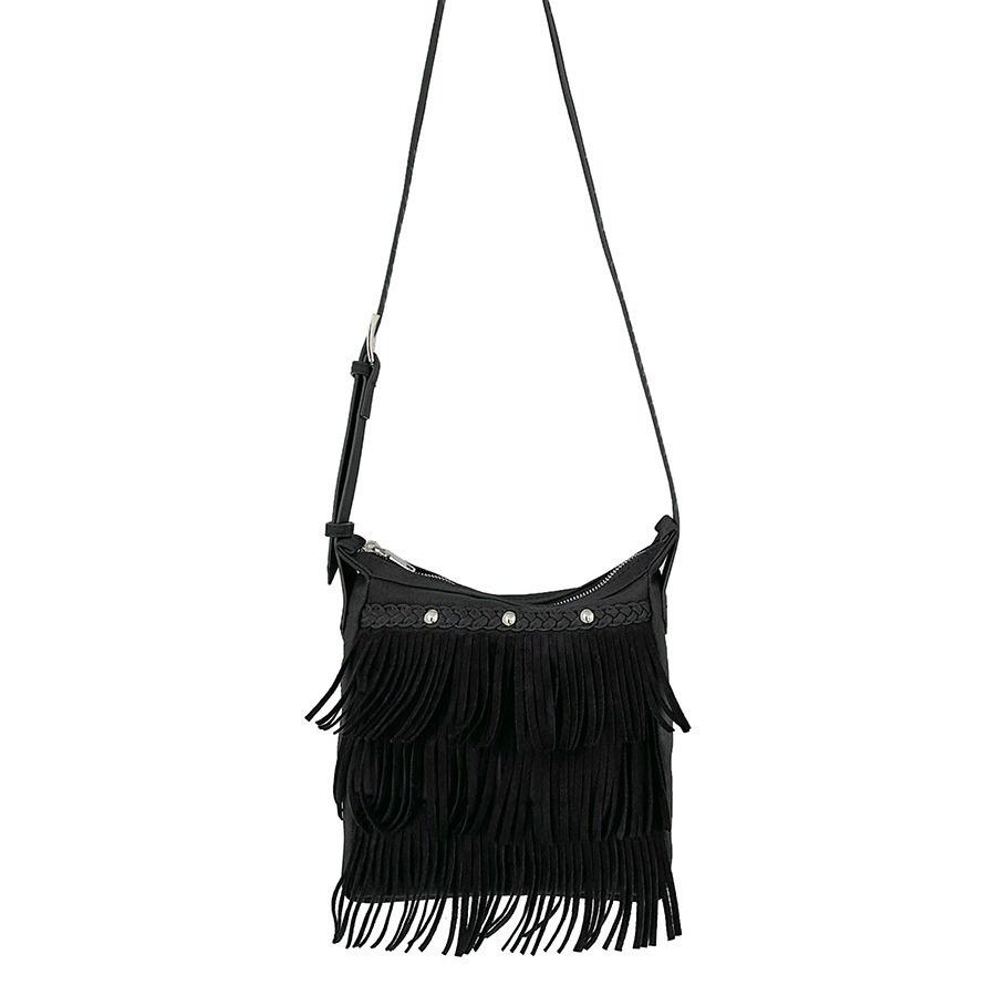 BAGG👾 韓版流蘇包女新款肩背包包秋季款女高級麂皮毛絨 時尚包 休閒百搭包包 母親節禮物-細節圖5