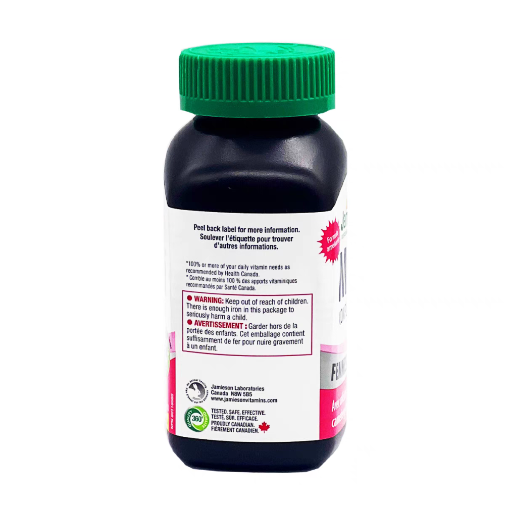 115粒，160粒加拿大Jamieson健美生女士綜合維生素礦物質女性維特多維-細節圖6