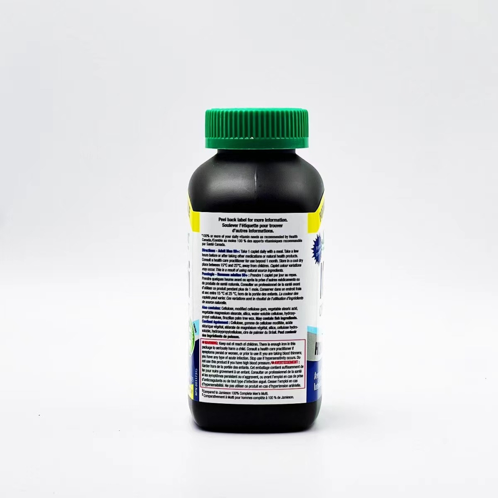 115粒，160粒加拿大Jamieson健美生50歲以上男士綜合維生素礦物質50+多維-細節圖4