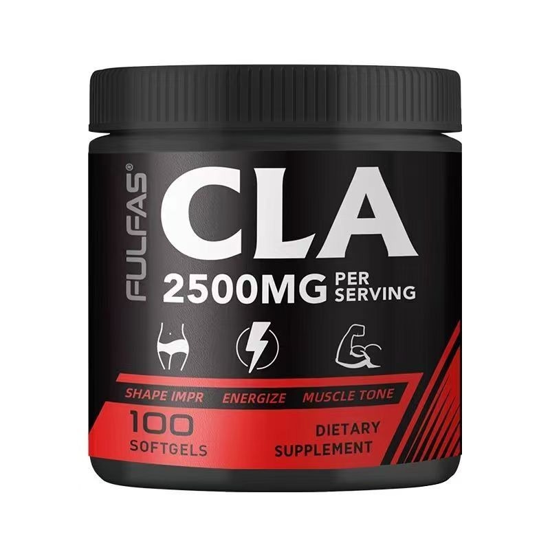 FULFAS澳洲CLA共軛亞麻油酸膠囊100粒，200粒健身運動補充亞麻油酸軟膠囊-細節圖2